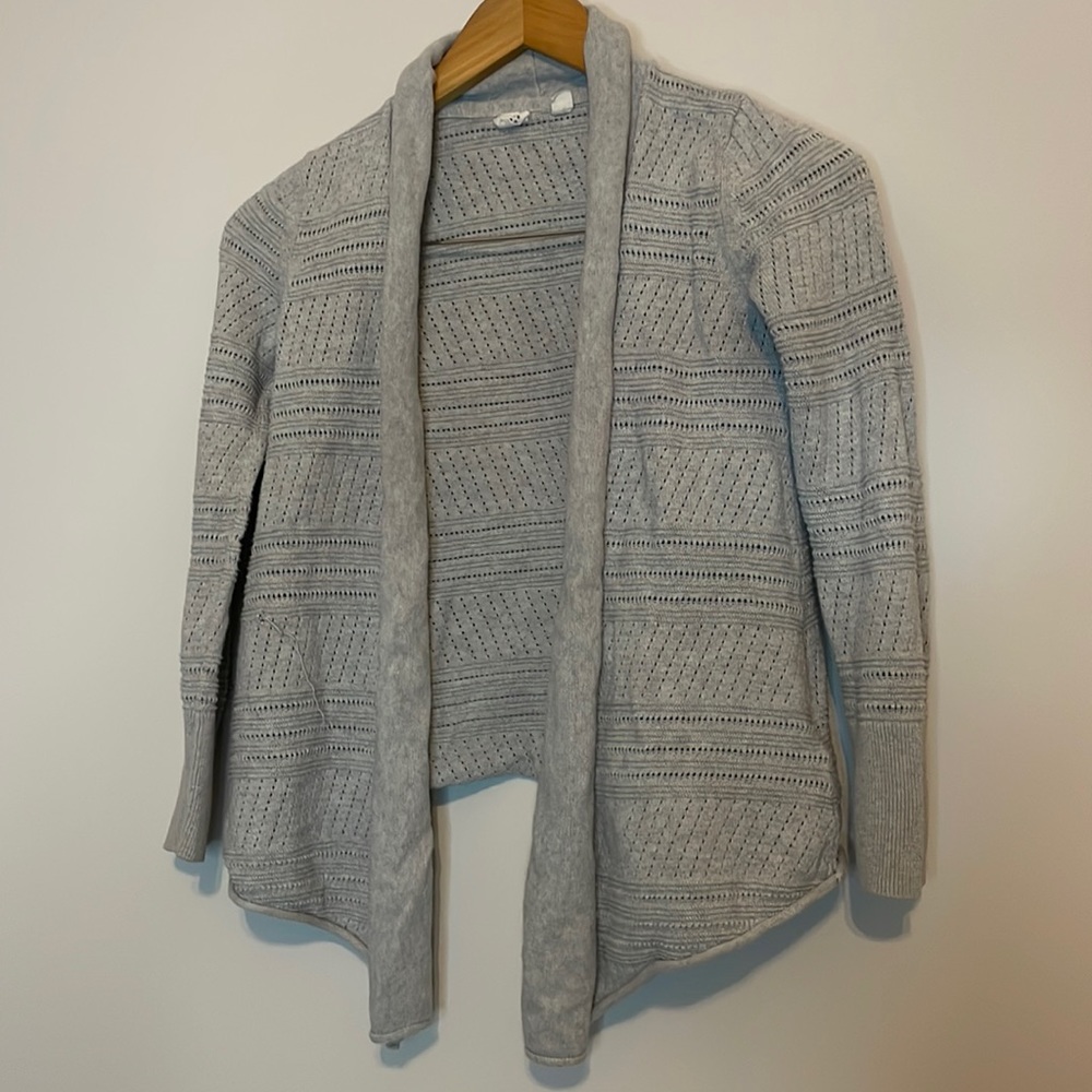 Gap Girls Open Front Cardigan Sweater Sz L